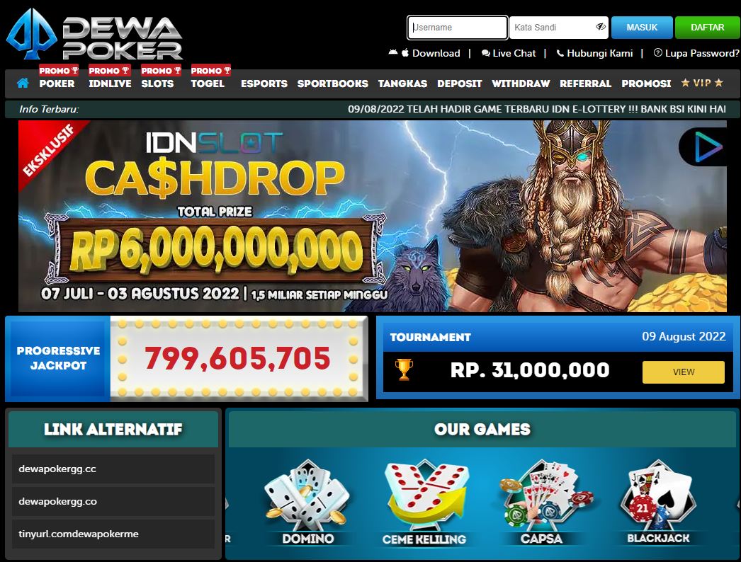 Dewa Poker – Indonesia’s Best Online Games