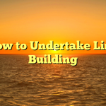 How to Undertake Link Building
